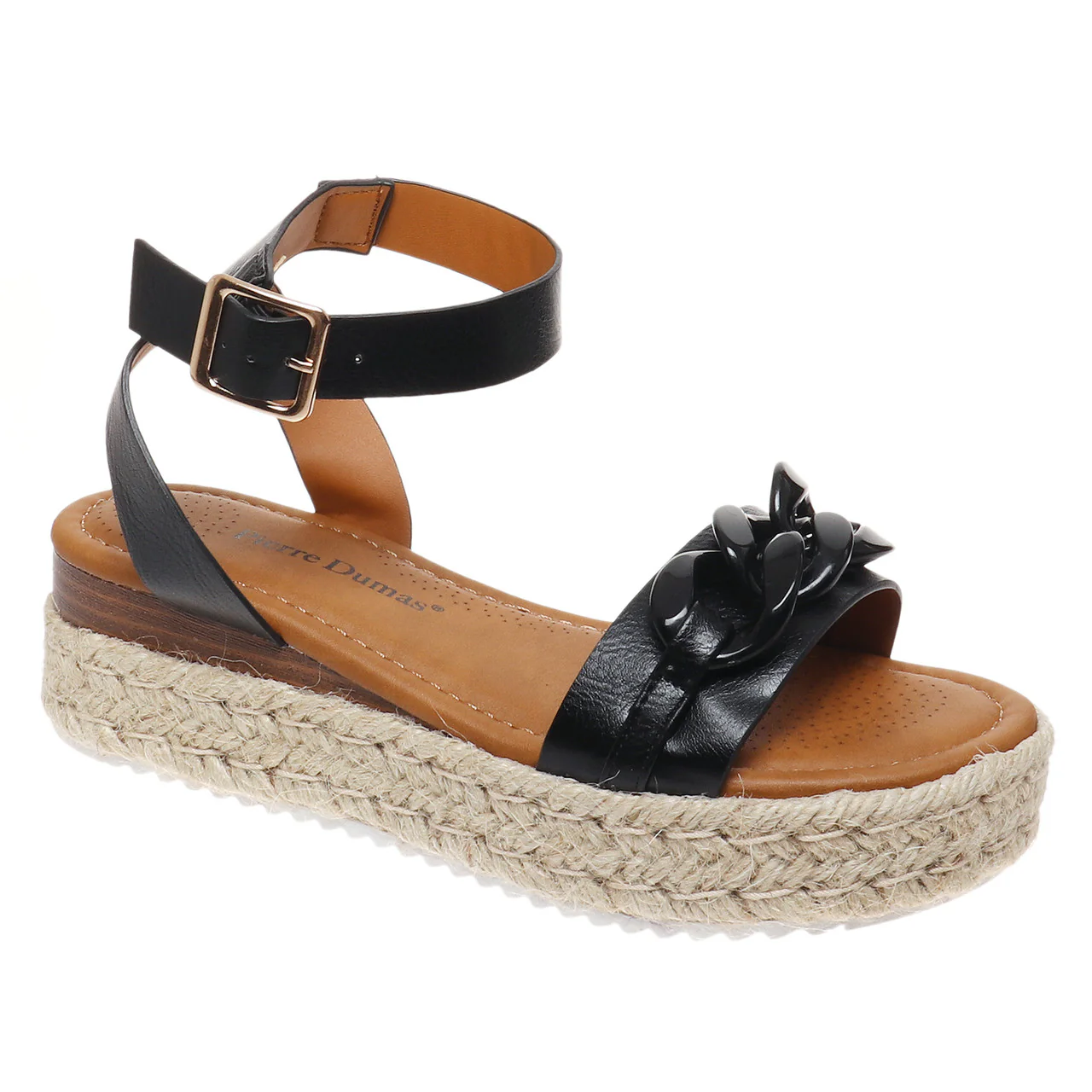 Magic Stacked Sandal 鈥?Black