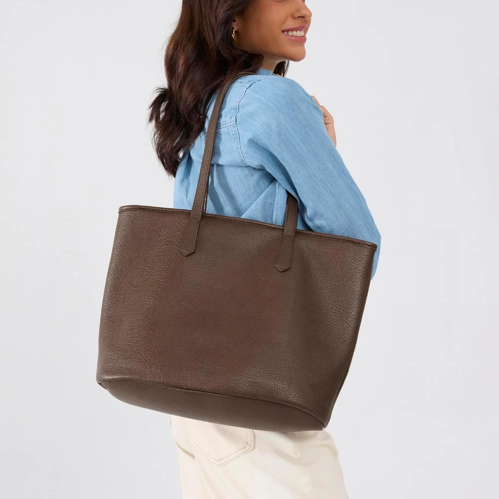 Soft Vegan Leather Handbag